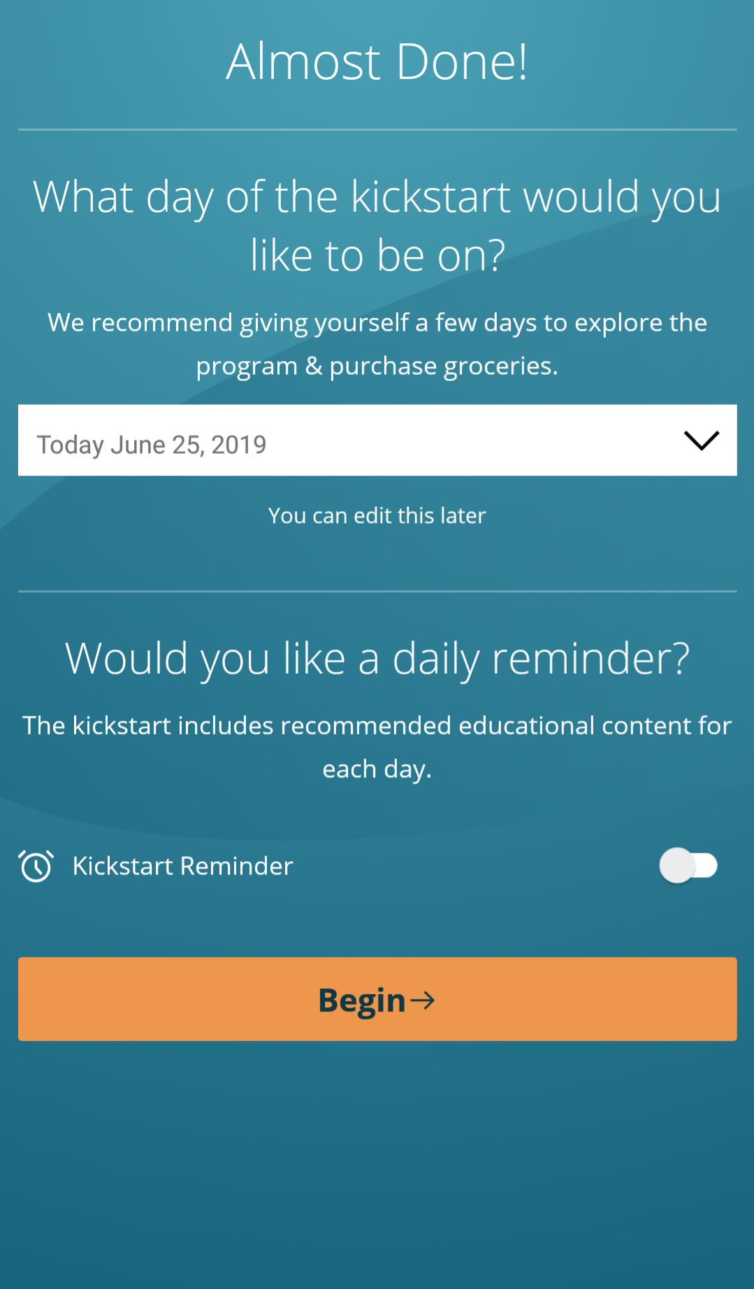21 Day Vegan Kickstart has recipes and diet plans to convert to a vegan plant-based diet