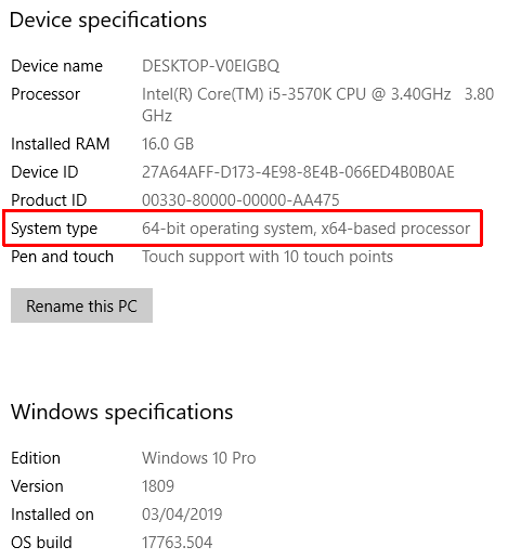 System.type Bit Do I Have 32-Bit or 64-Bit Windows? Here's How to Tell