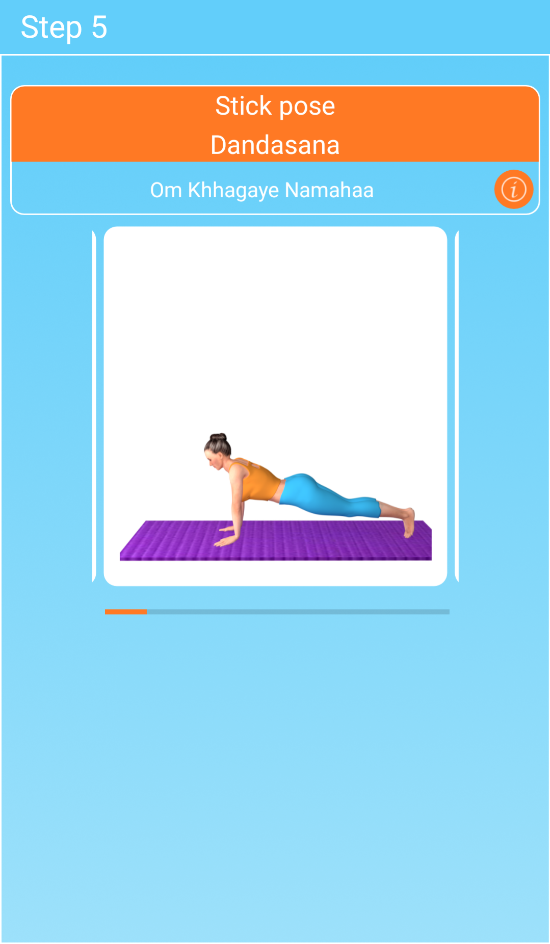 SunUps yoga app teaches sun salutations or surya namaskar