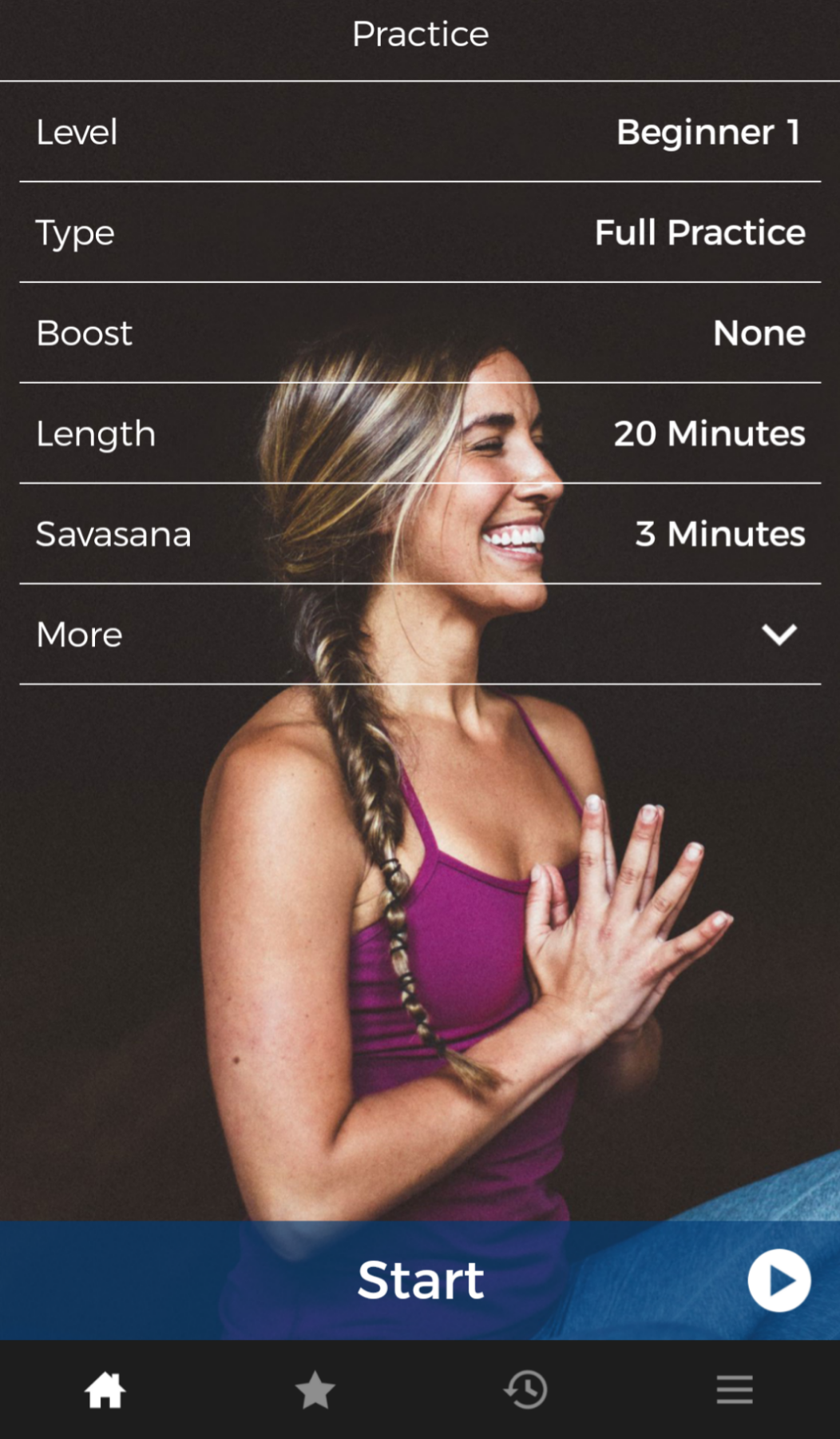 Down Dog yoga app lets you choose yoga practices