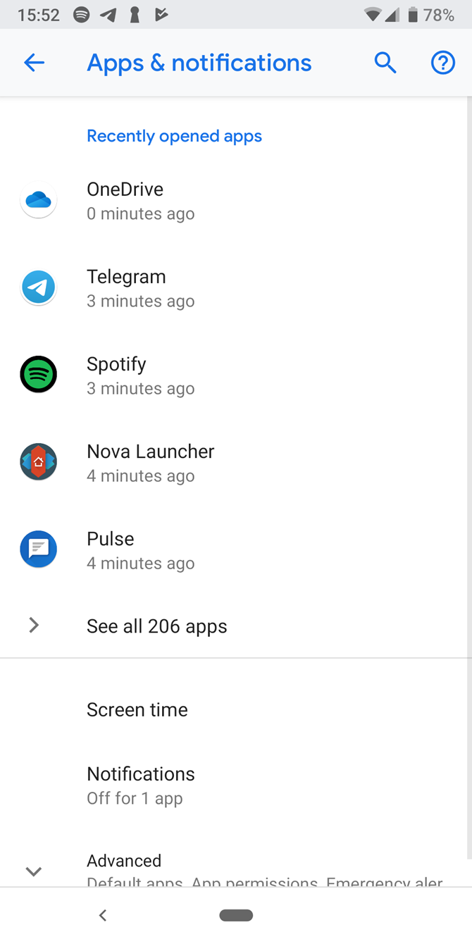 Android Battery Optimization App List