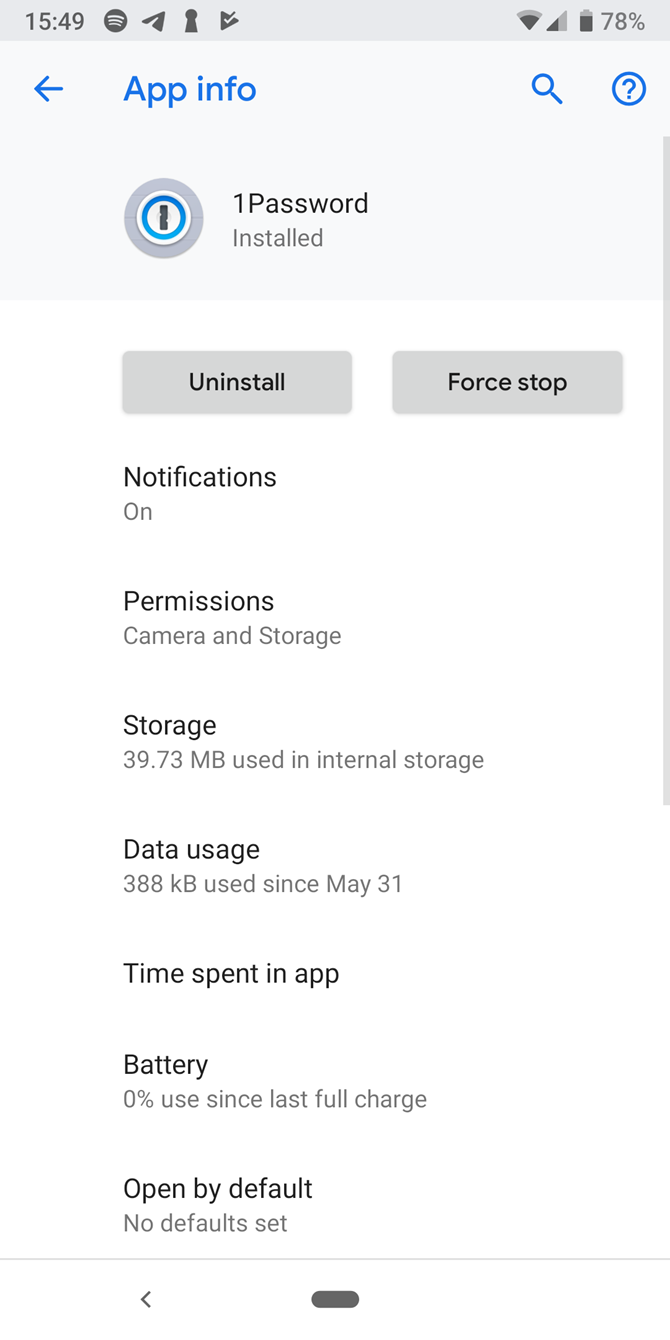 Android Battery Optimization App Options