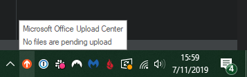 Office Upload Center Icon