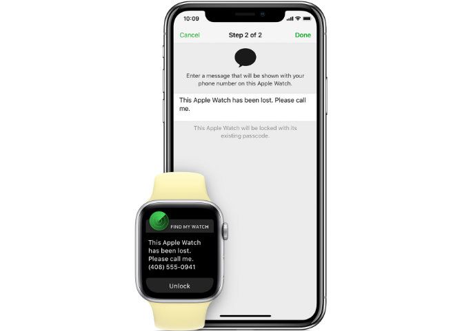 Apple Watch Lost Mode