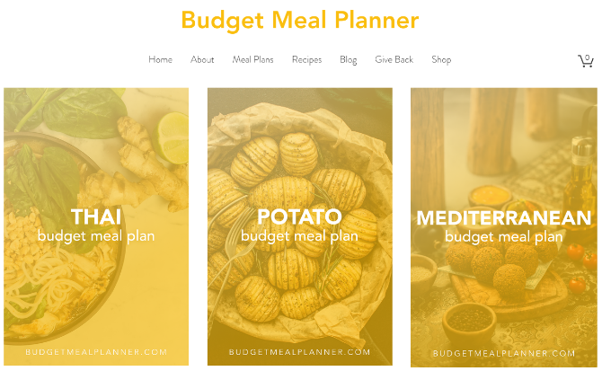 Budget Meal Planner tells you how to make healthy meals at $5 per day