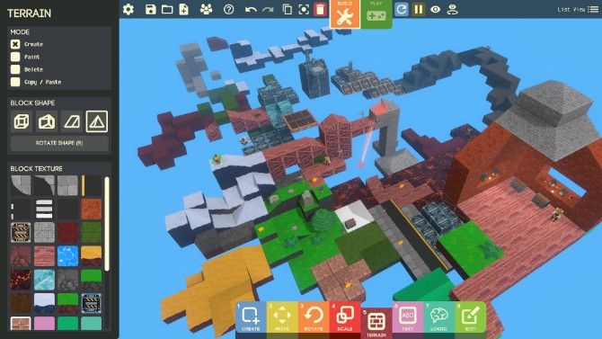 Google's Game Builder on Steam lets anyone build a game without any coding or design skills