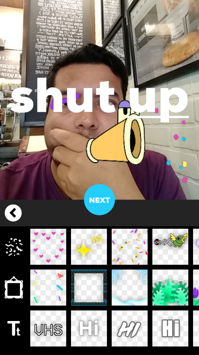 Giphy Cam lets you record GIFs on your phone and add stickers and text