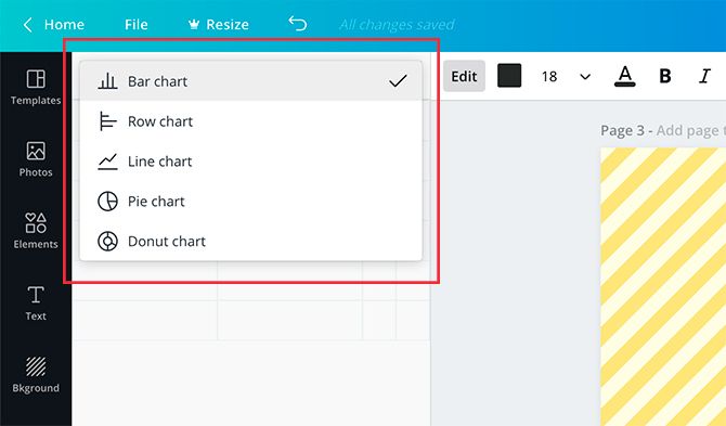 How to Create a Presentation in Canva Chart Style