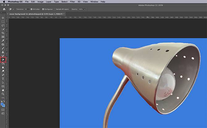 how to remove a background in photoshop