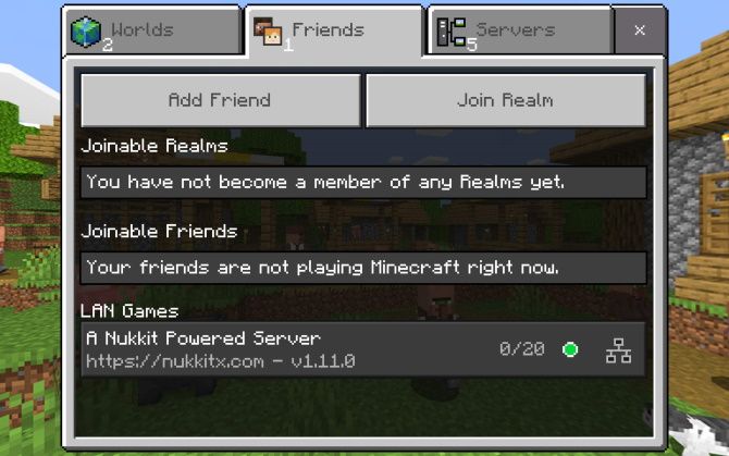 Connect to your Raspberry Pi Minecraft server