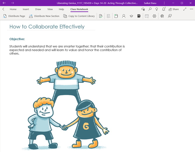 The Class Notebook Tools for OneNote for Windows 10