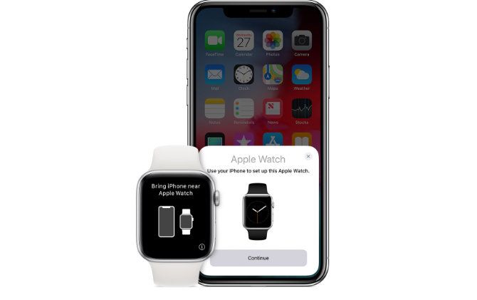 apple watch not linking to phone