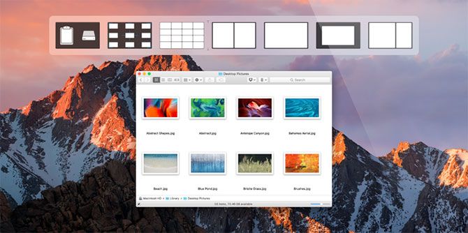 Mosaic offers multiple ways to organize windows on macOS
