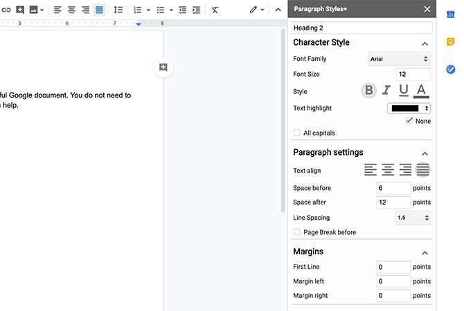 How to Make Google Docs Look Pretty Paragraph Styles+