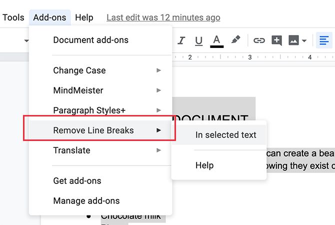How to Make Google Docs Look Pretty Remove Line Breaks