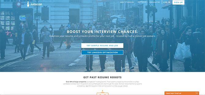 How Jobscan Helps You Tailor Your Resume Sign Up