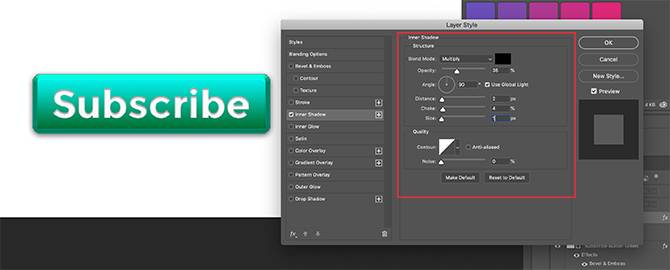 create 3d buttons using adobe photoshop