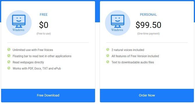 natural reader app prices