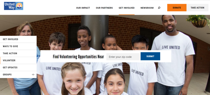 united way volunteer site - I 10 migliori siti web per trovare lavoro e opportunità di volontariato