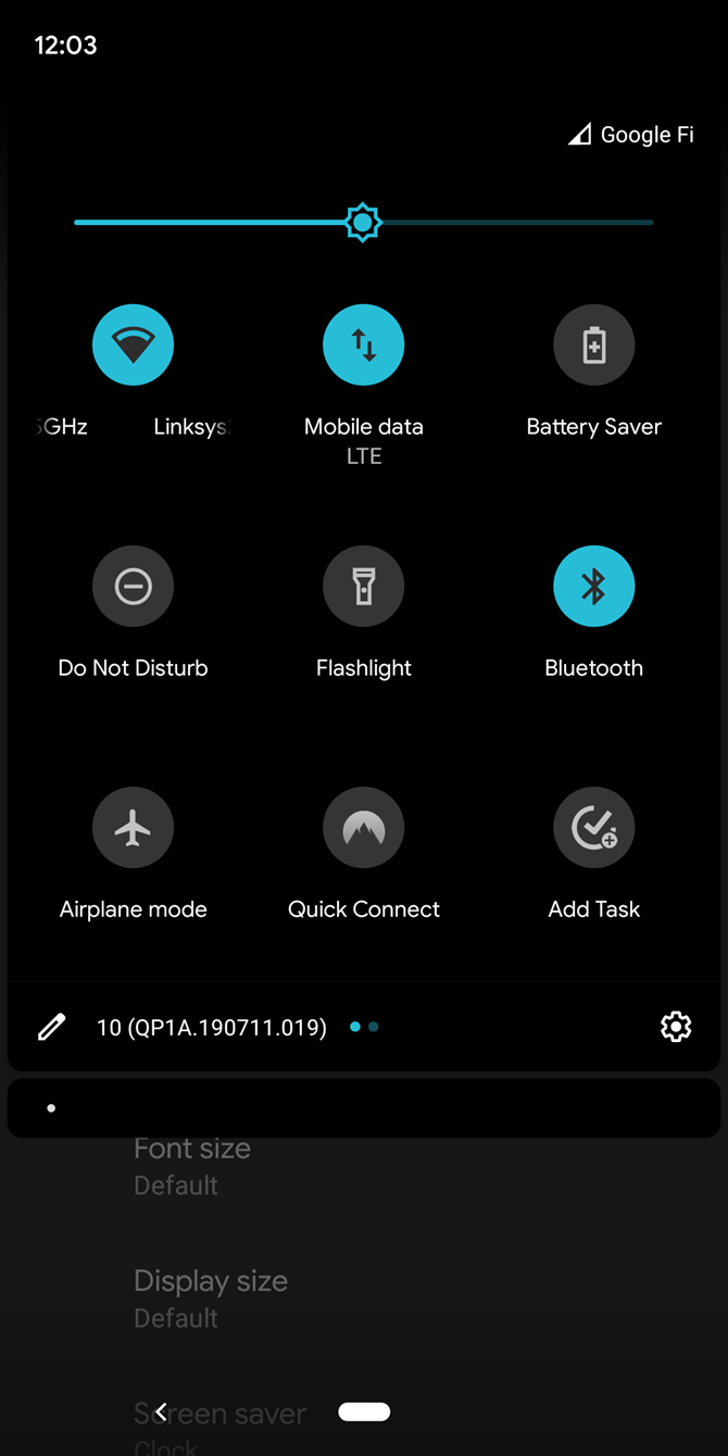 Android Dark Mode Example