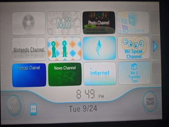 Wii Menu