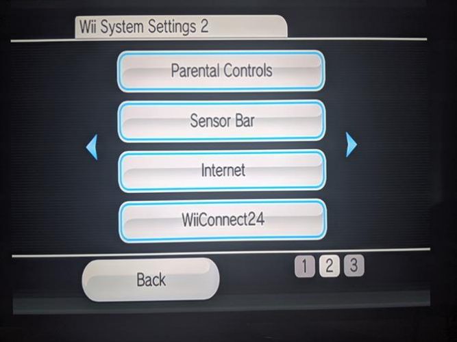 Wii Internet Settings