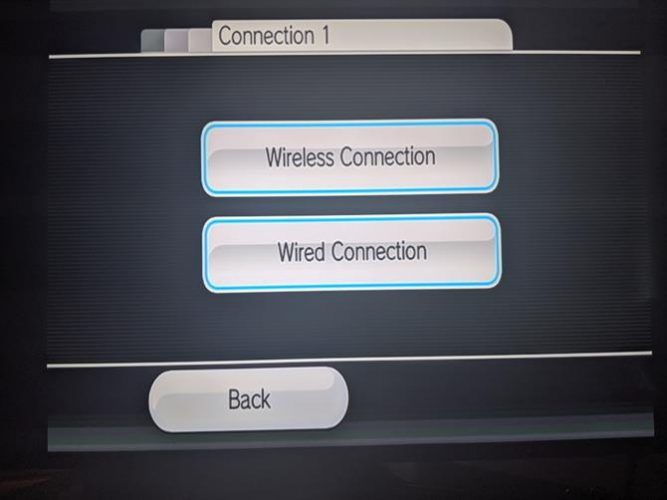 Wii Network Connection Type