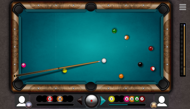Play a quick game of pool against a friend or random player online in your browser at 8ball.online