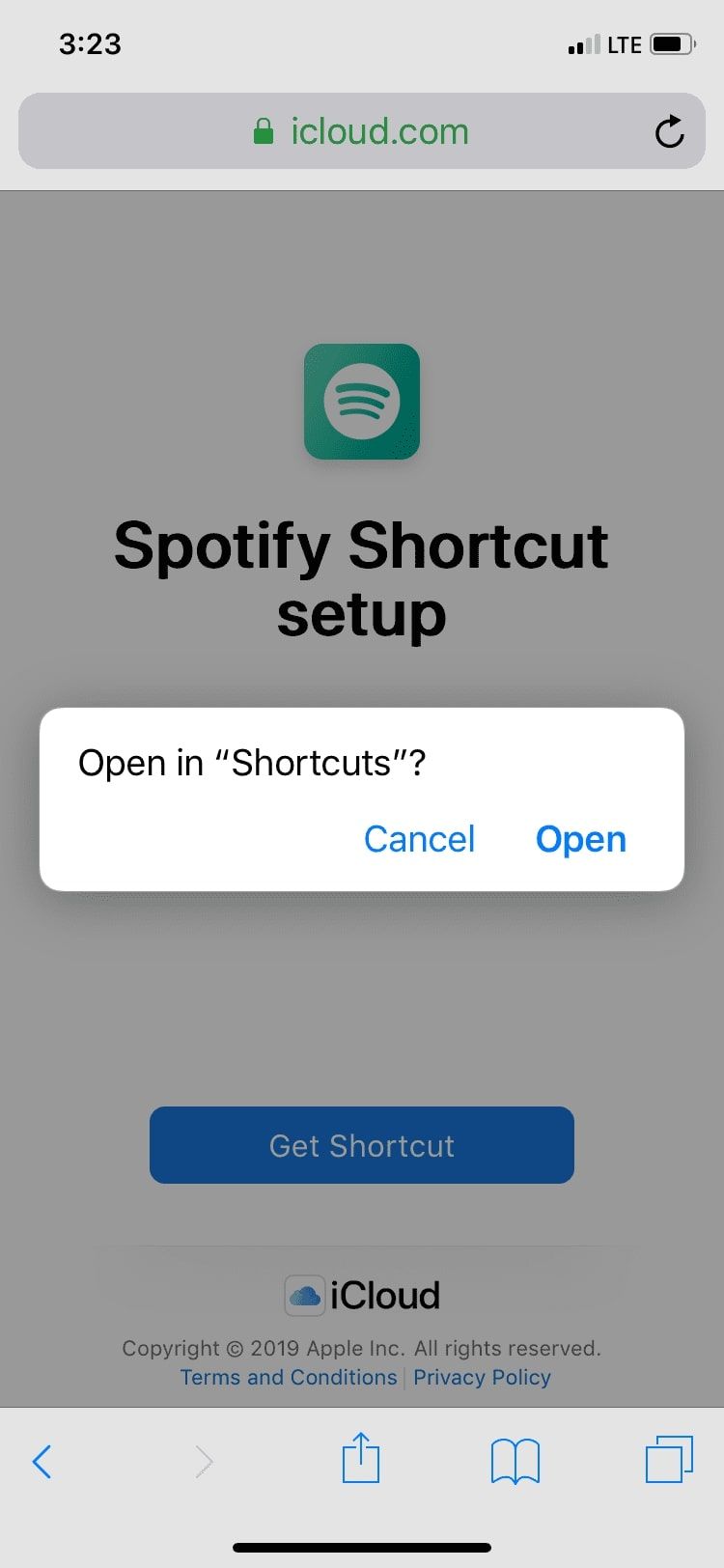 how to search a page shortcut