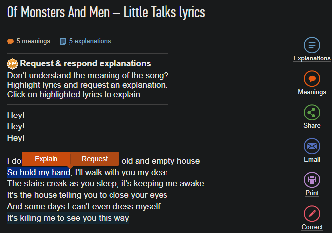 LyricsMode Website