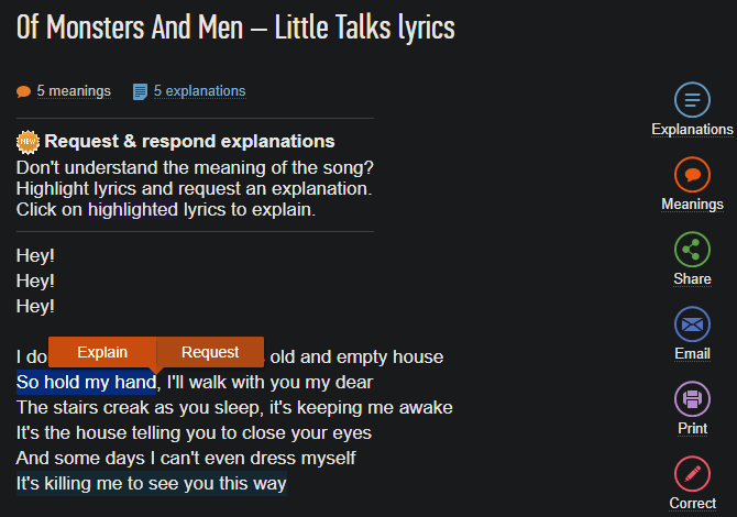 The 6 Best Websites To Find Song Meanings And Interpretations