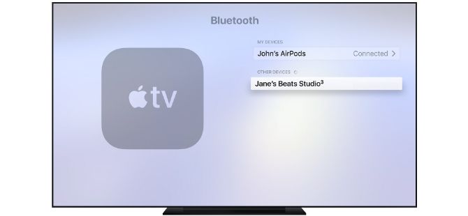 How to pair AirPods with Apple TV