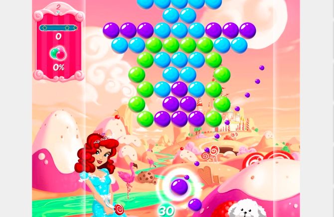 Candy Bubble might be the best-looking bubble shooter