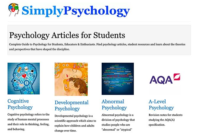 Simple Psychology Website