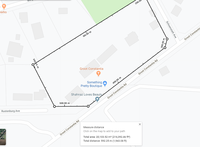 How To Measure Area And Distance In Google Maps And Google Earth Plot Distance On Google Maps