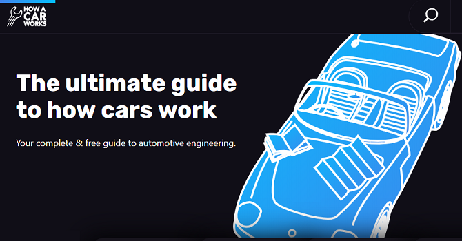 how a car works homepage