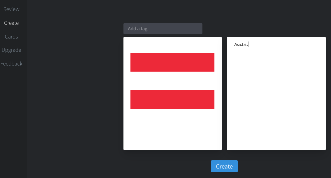 FlipToMind is a simple, free web app for flash cards
