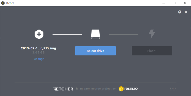 Install Emby Theater on Raspberry Pi with Etcher