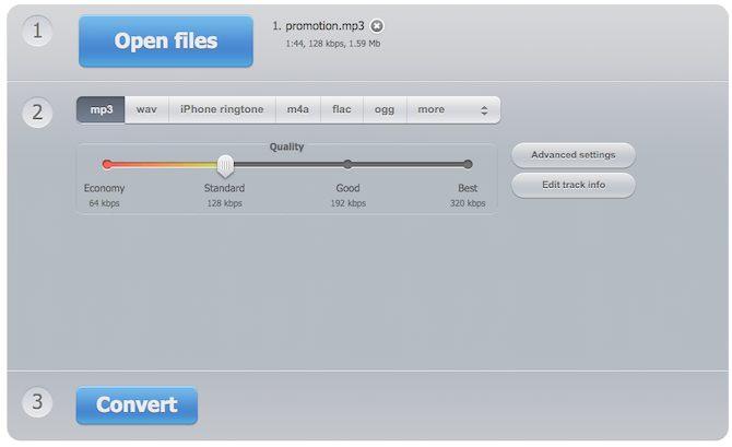 online audio compressor