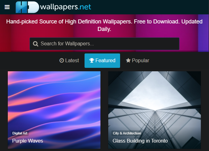 websites for wallpapers