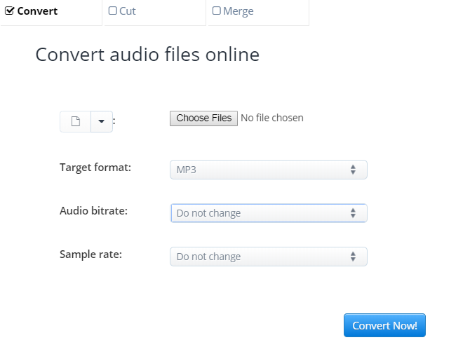 audio bitrate converter online