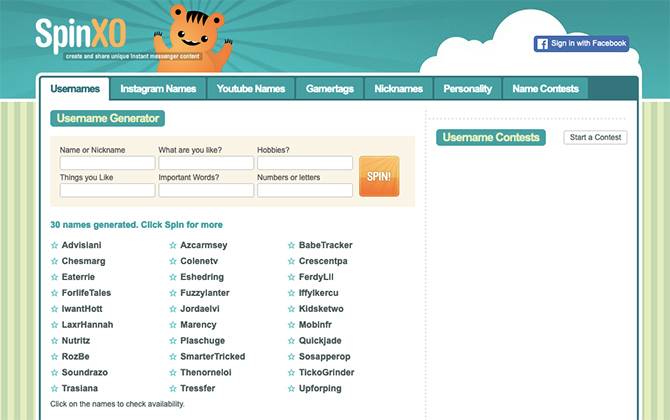 6 Cool Screen Name Generators