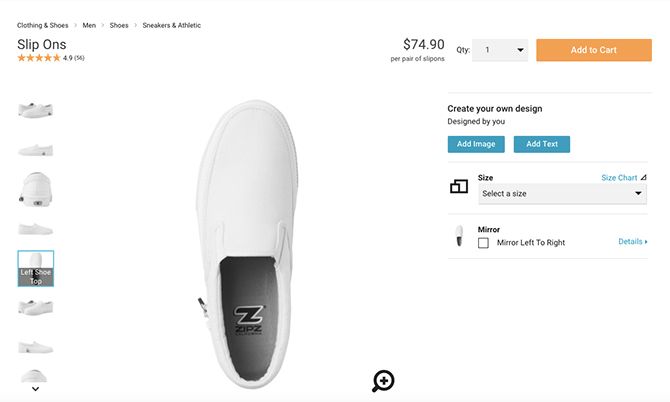 Design Your Own Shoes Online with Zazzle
