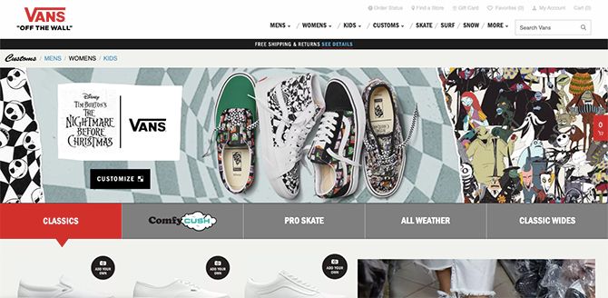 Buy Custom Van Shoes Online