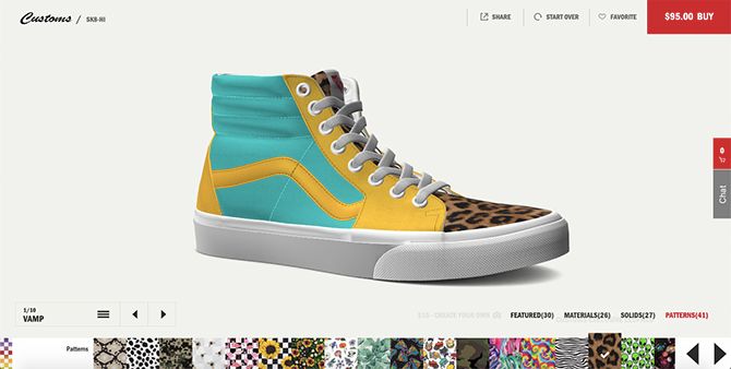 customize your own high tops