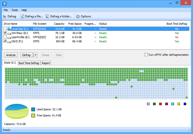 7 Tools zur Steigerung der Festplattenleistung unter Windows - disk speedup