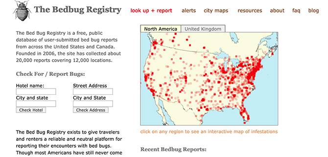 Bed Bug Registry Com