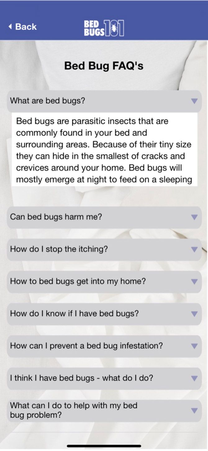 BedBugs 101 FAQ