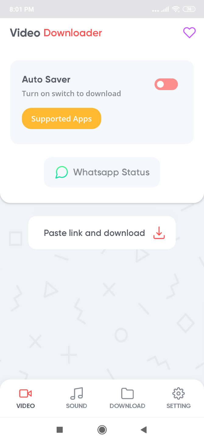 Video Downloader for Social Media removes TikTok watermark and also downloads the video