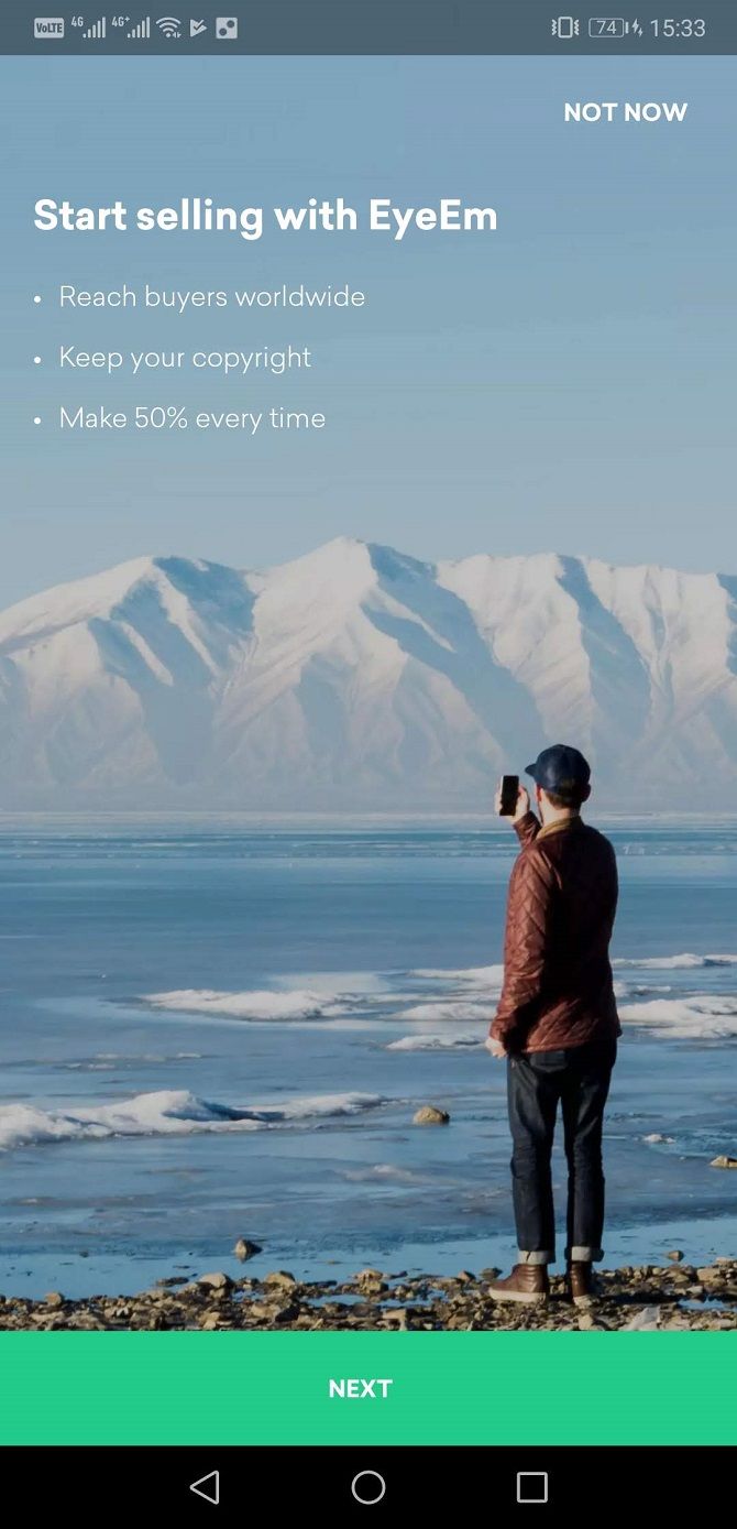 eyeem photo app sell pictures
